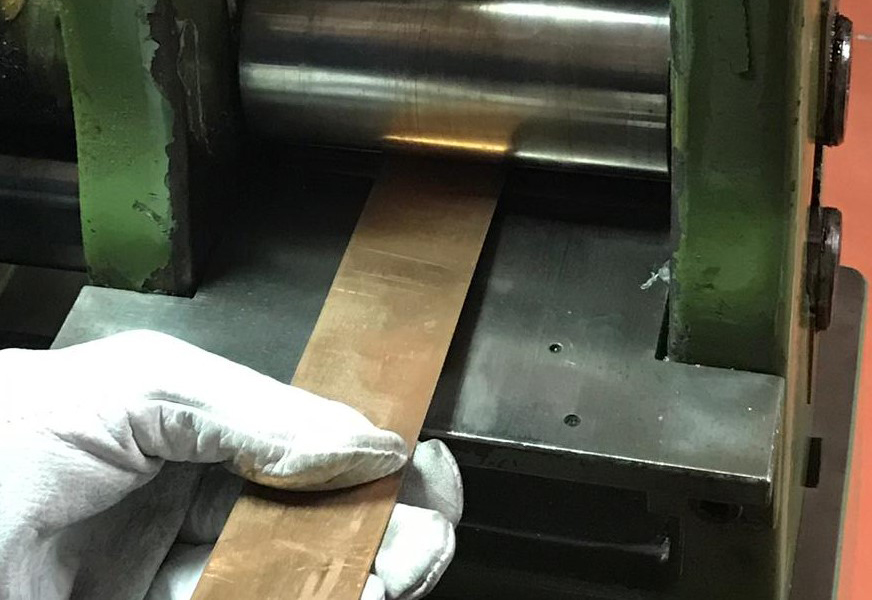 foto macchinario in tresor per la lavorazione delle fedi