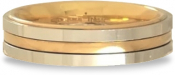 5mm - Fascette oro bianco - Base gialla